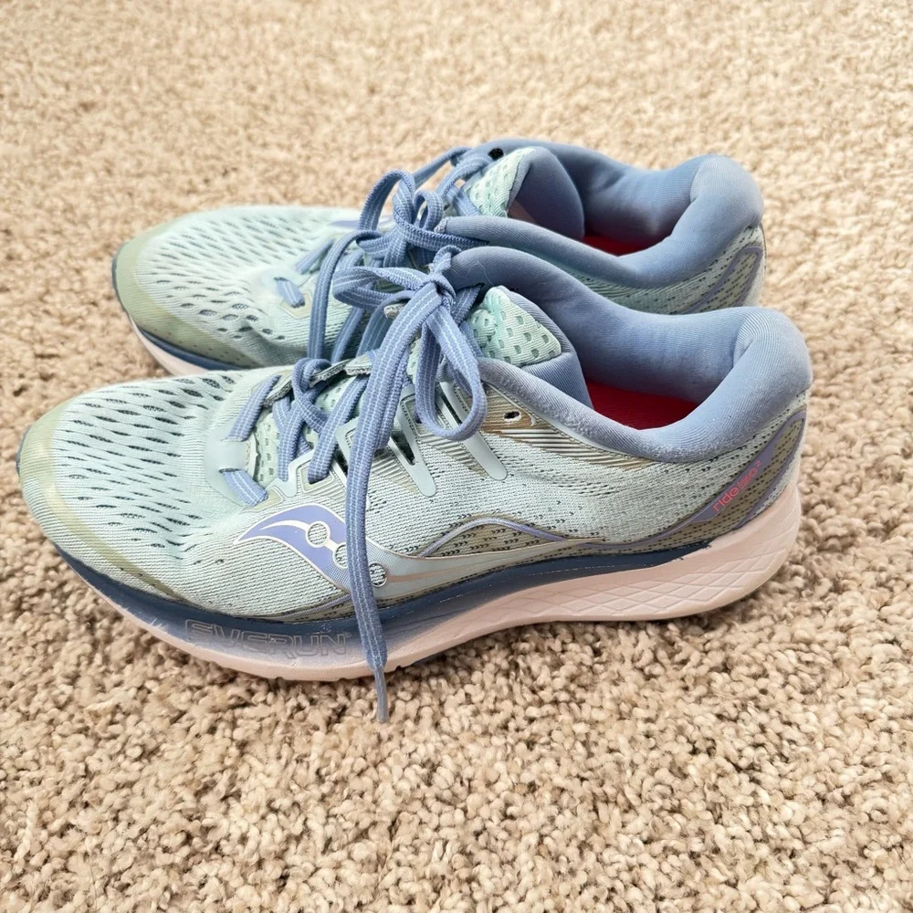 Saucony Ride ISO 2 in Blue Size 7.5